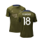 2023-2024 PSG Dri-Fit Strike Fourth Training Shirt (Green Hemp) (R Sanches 18)