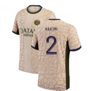 2023-2024 PSG Fourth Vapor Football Shirt (Hakimi 2)