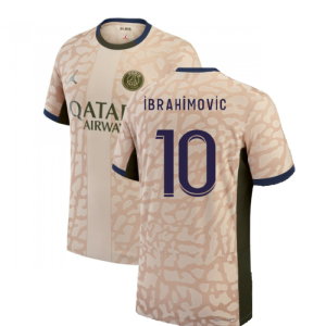 2023-2024 PSG Fourth Vapor Football Shirt (Ibrahimovic 10)