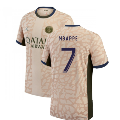 2023-2024 PSG Fourth Vapor Football Shirt (Mbappe 7)