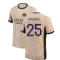 2023-2024 PSG Fourth Vapor Football Shirt (N Mendes 25)