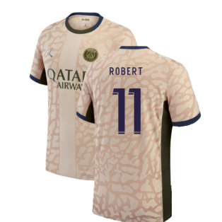 2023-2024 PSG Fourth Vapor Football Shirt (Robert 11)