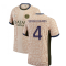 2023-2024 PSG Fourth Vapor Football Shirt (Sergio Ramos 4)