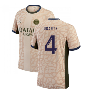 2023-2024 PSG Fourth Vapor Football Shirt (Ugarte 4)