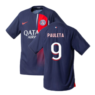 2023-2024 PSG Home Match Authentic Shirt (Pauleta 9)