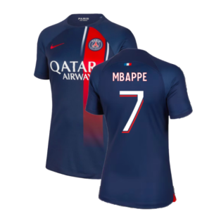 2023-2024 PSG Home Shirt (Ladies) (Mbappe 7)
