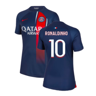 2023-2024 PSG Home Shirt (Ladies) (Ronaldinho 10)