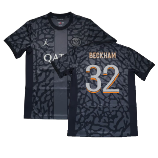 2023-2024 PSG Paris Saint Germain Third Shirt (Beckham 32)
