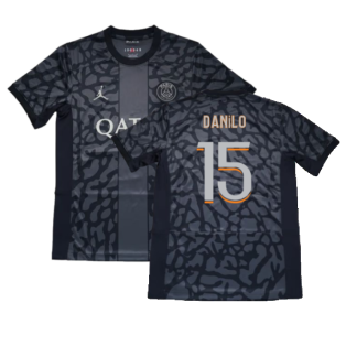 2023-2024 PSG Paris Saint Germain Third Shirt (Danilo 15)