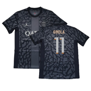 2023-2024 PSG Paris Saint Germain Third Shirt (Ginola 11)