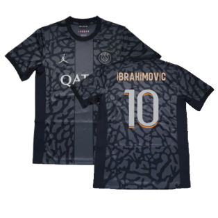 2023-2024 PSG Paris Saint Germain Third Shirt (Ibrahimovic 10)