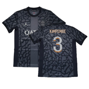 2023-2024 PSG Paris Saint Germain Third Shirt (Kimpembe 3)