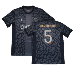 2023-2024 PSG Paris Saint Germain Third Shirt (Marquinhos 5)
