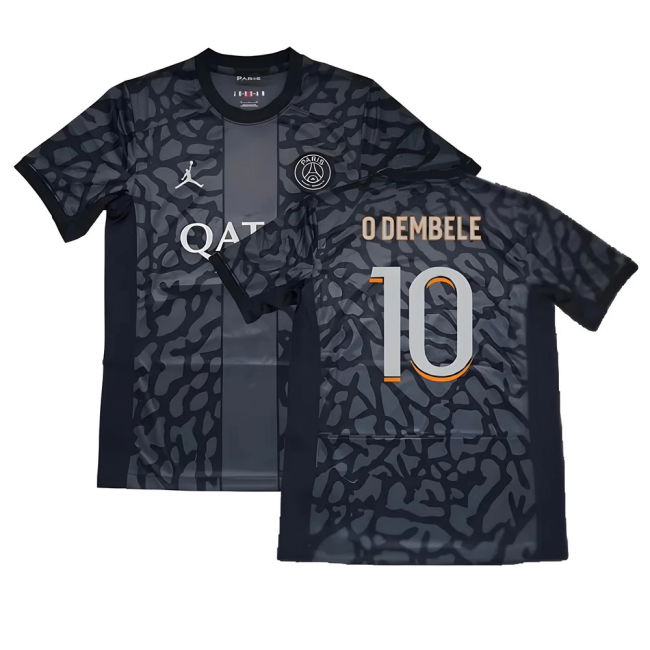 2023-2024 PSG Paris Saint Germain Third Shirt (O Dembele 10)