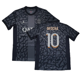 2023-2024 PSG Paris Saint Germain Third Shirt (Okocha 10)