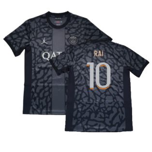 2023-2024 PSG Paris Saint Germain Third Shirt (Rai 10)