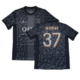 2023-2024 PSG Paris Saint Germain Third Shirt (Skriniar 37)