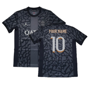 2023-2024 PSG Paris Saint Germain Third Shirt (Your Name)