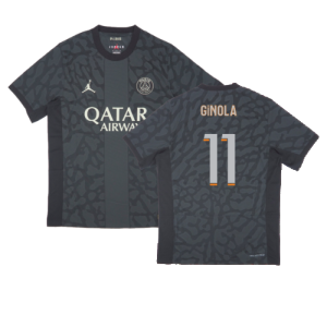 2023-2024 PSG Third Authentic Players Shirt (Ginola 11)