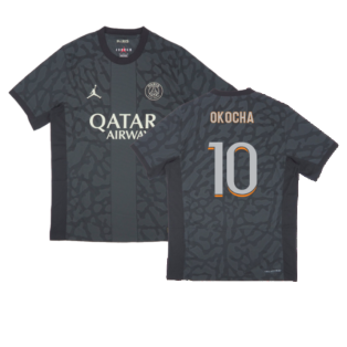 2023-2024 PSG Third Authentic Players Shirt (Okocha 10)