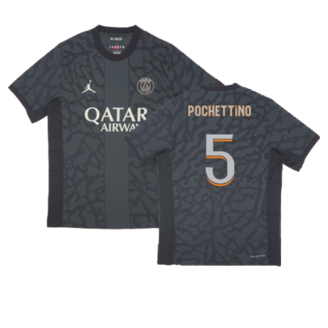 2023-2024 PSG Third Authentic Players Shirt (Pochettino 5)