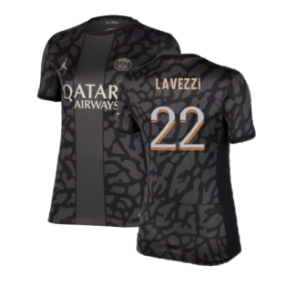 2023-2024 PSG Third Shirt (Womens) (Lavezzi 22)