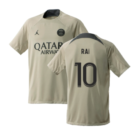 2023-2024 PSG Training Shirt (Stone) (Rai 10)