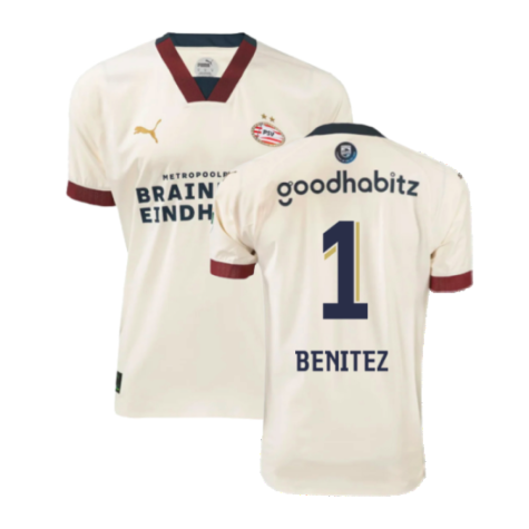 2023-2024 PSV Eindhoven Away Shirt (Benitez 1)