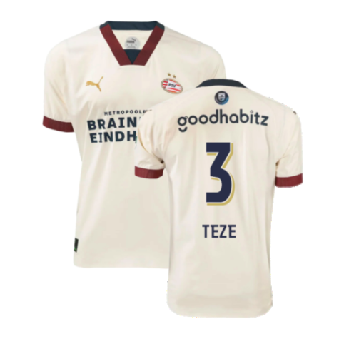 2023-2024 PSV Eindhoven Away Shirt (Teze 3)