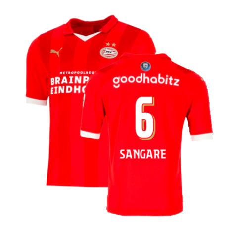 2023-2024 PSV Eindhoven Home Shirt (Sangare 6)