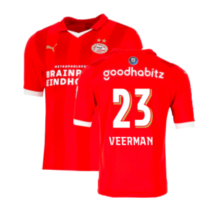 2023-2024 PSV Eindhoven Home Shirt (Veerman 23)