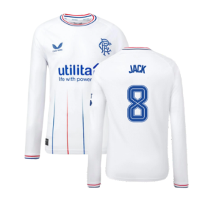 2023-2024 Rangers Away Long Sleeve Shirt (Kids) (Jack 8)