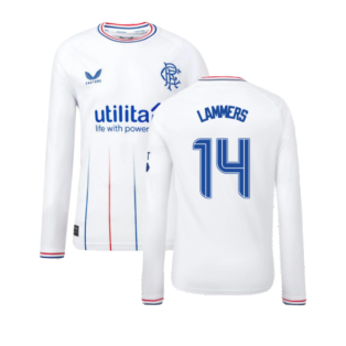 2023-2024 Rangers Away Long Sleeve Shirt (Kids) (Lammers 14)