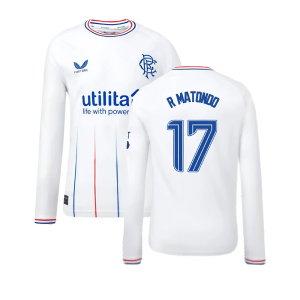 2023-2024 Rangers Away Long Sleeve Shirt (Kids) (R Matondo 17)