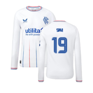 2023-2024 Rangers Away Long Sleeve Shirt (Kids) (Sima 19)