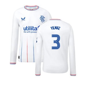 2023-2024 Rangers Away Long Sleeve Shirt (Kids) (Yilmaz 3)