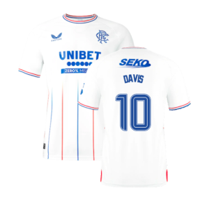 2023-2024 Rangers Away Shirt (Davis 10)