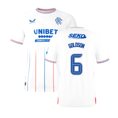2023-2024 Rangers Away Shirt (Goldson 6)
