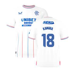 2023-2024 Rangers Away Shirt (Kamara 18)
