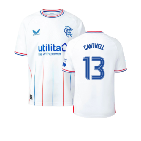 2023-2024 Rangers Away Shirt (Kids) (Cantwell 13)