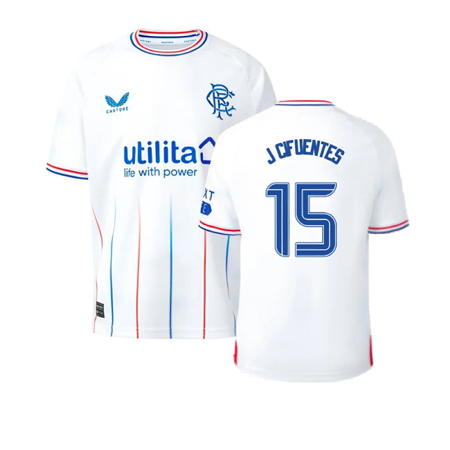 2023-2024 Rangers Away Shirt (Kids) (J Cifuentes 15)