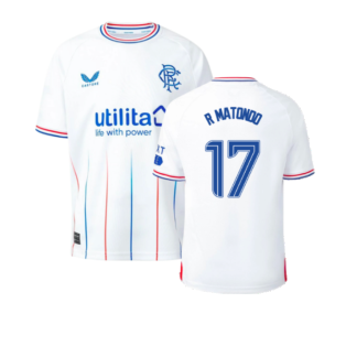 2023-2024 Rangers Away Shirt (Kids) (R Matondo 17)