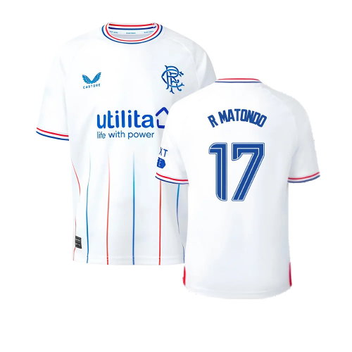 2023-2024 Rangers Away Shirt (Kids) (R Matondo 17)