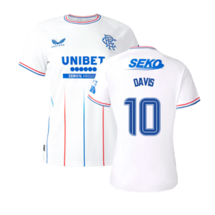 2023-2024 Rangers Away Shirt (Ladies) (Davis 10)