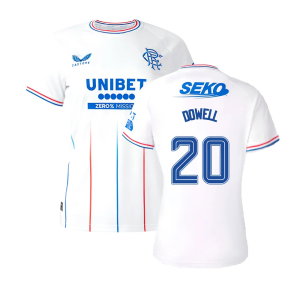 2023-2024 Rangers Away Shirt (Ladies) (Dowell 20)