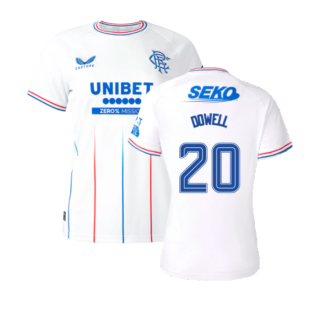 2023-2024 Rangers Away Shirt (Ladies) (Dowell 20)