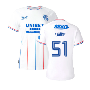 2023-2024 Rangers Away Shirt (Ladies) (Lowry 51)