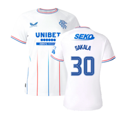 2023-2024 Rangers Away Shirt (Ladies) (Sakala 30)