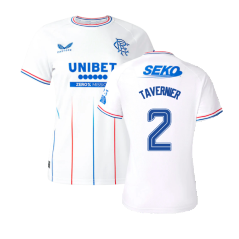 2023-2024 Rangers Away Shirt (Ladies) (Tavernier 2)