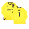 2023-2024 Rangers Home Goalkeeper LS Shirt (Yellow) - Kids (Klos 1)